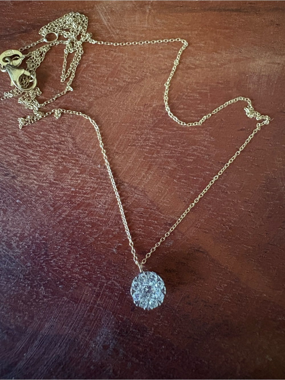 18k Gold Bony Levy Diamond Necklace